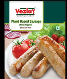 Buy Vezlay Black Pepper Sausage 1 Kg online for the best price of Rs. 570 in India only on Vvegano