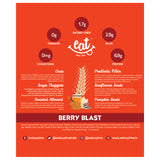 Buy EAT Anytime Energy Bar- Berry Blast, 228 gm (Pack of 6) online for the best price of Rs. 300 in India only on Vvegano